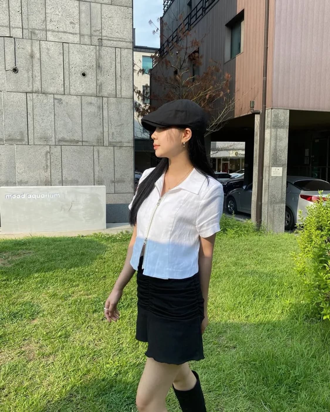 패닝 포멀 헌팅캡 블랙 상품이미지6