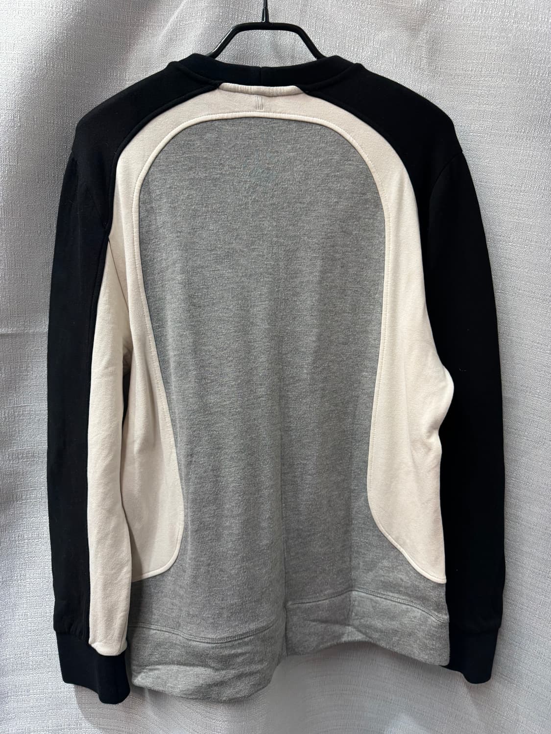 닐바렛 3색 컬러블럭 맨투맨 S(M) 남여공용 상품이미지3