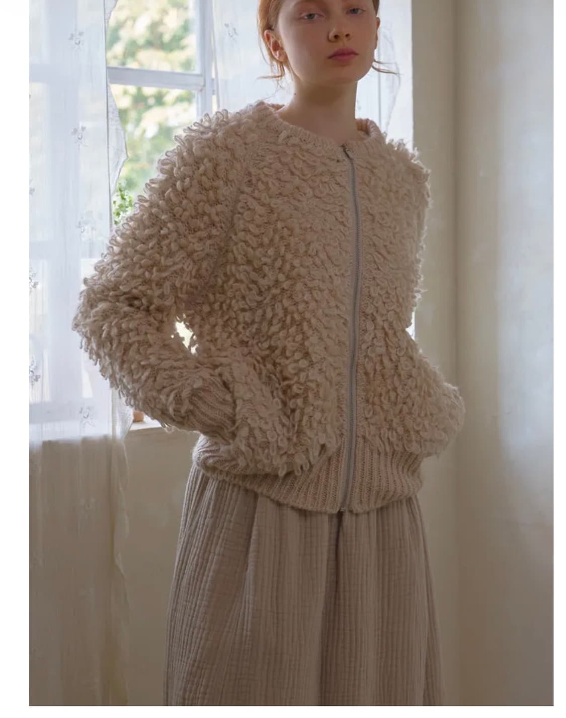 호메로페로 집업 가디건 상품이미지6