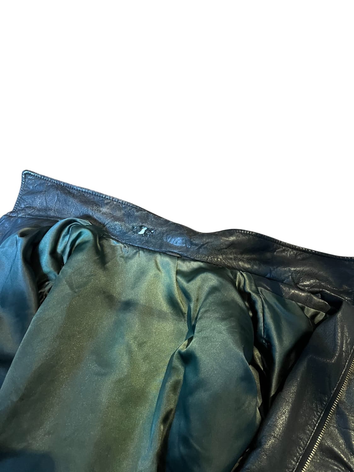 Vintage 리얼 레더 붐버자켓 상품이미지8