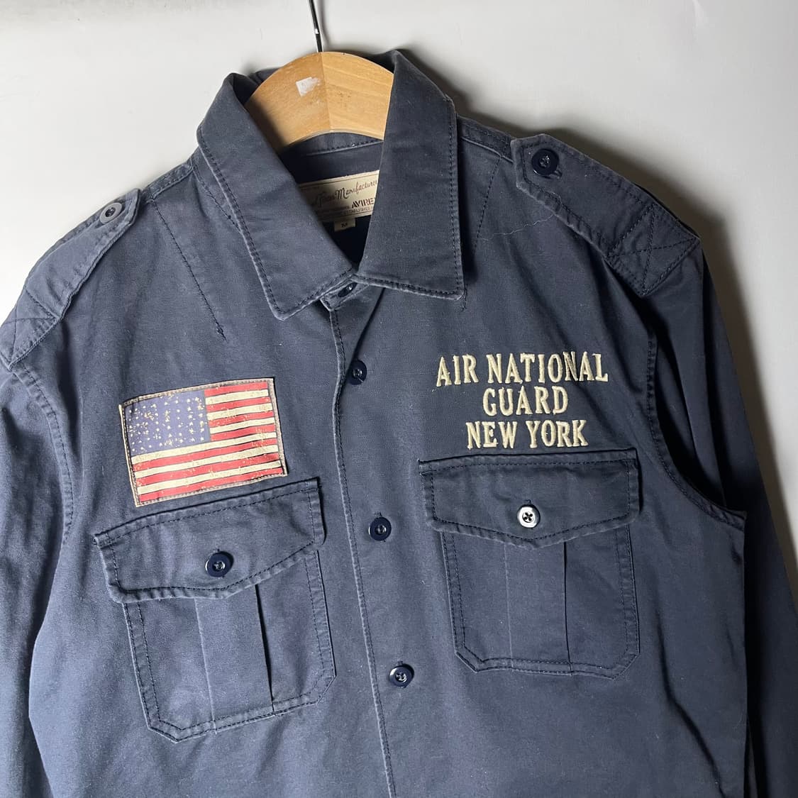 [Avirex] 아비렉스 USA 밀리터리 자수 셔츠 상품이미지3