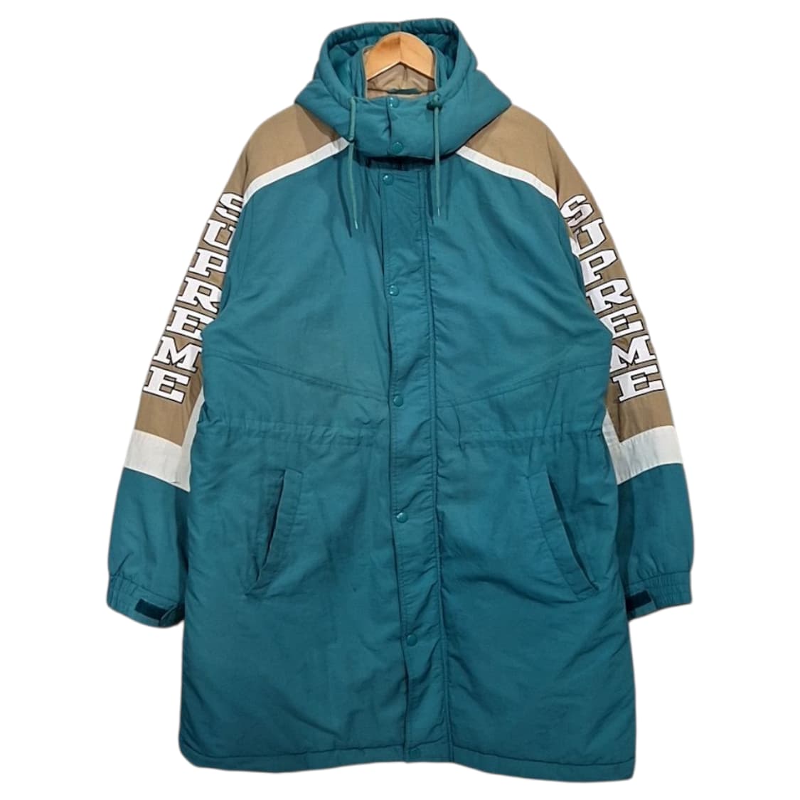 Supreme 슈프림 슬리브 로고 사이드라인 파카 상품이미지1