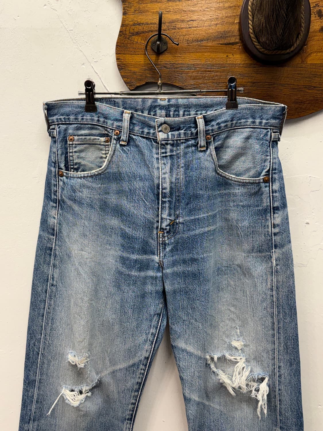 90s Lvc 502XX Selvedge Stright Denim Pan 상품이미지6