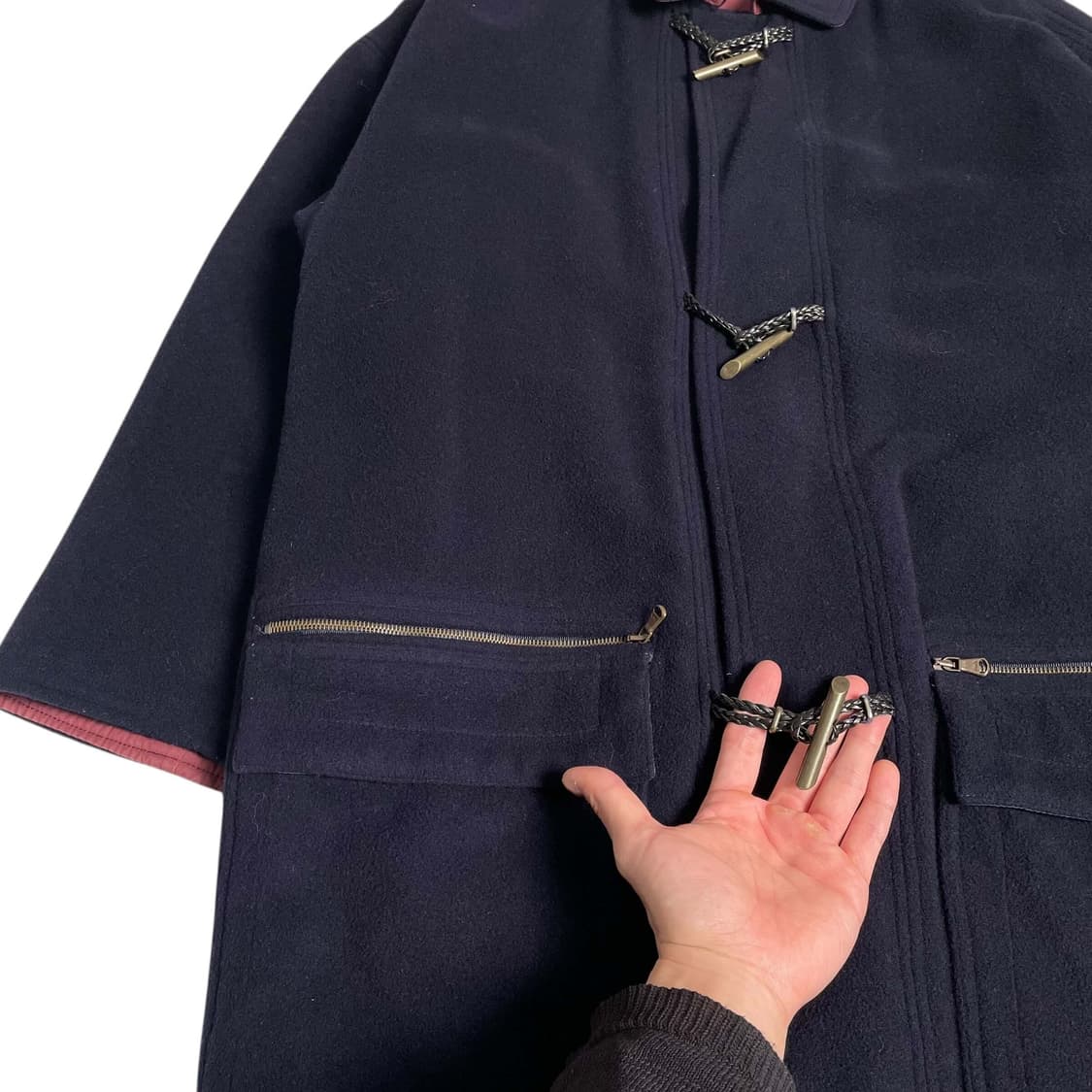 Versace sport 리버시블 캐시미어블렌드 코트 상품이미지4