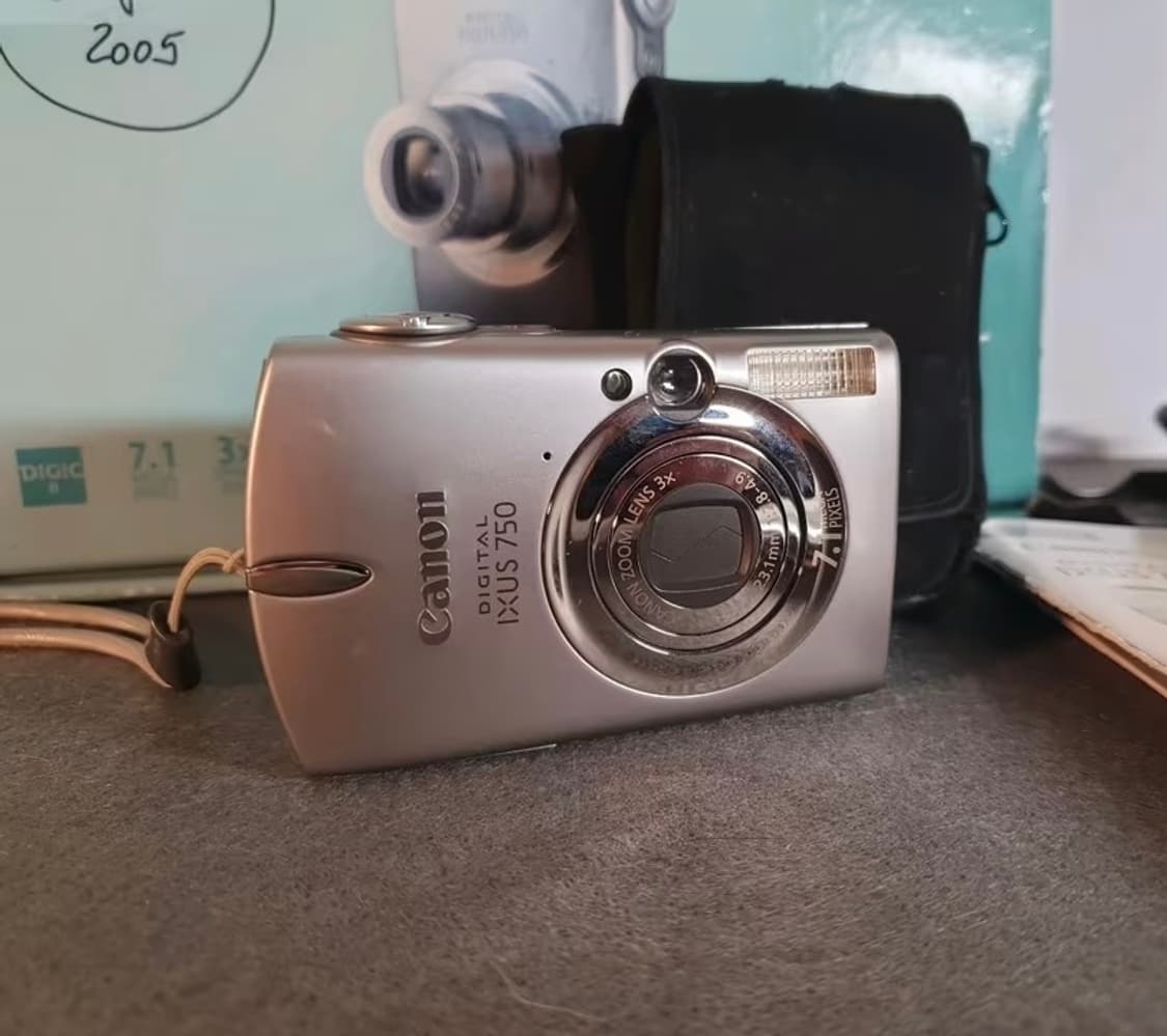 CANON IXUS 750 캐논 익서스 750 빈티지 디지털카메라 디카 상품이미지7