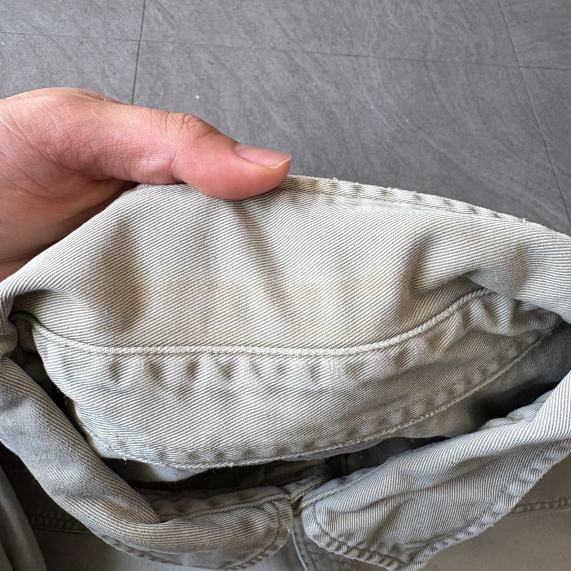 칼하트 오리지널 베이지 웨스턴 긴팔 셔츠 상품이미지7