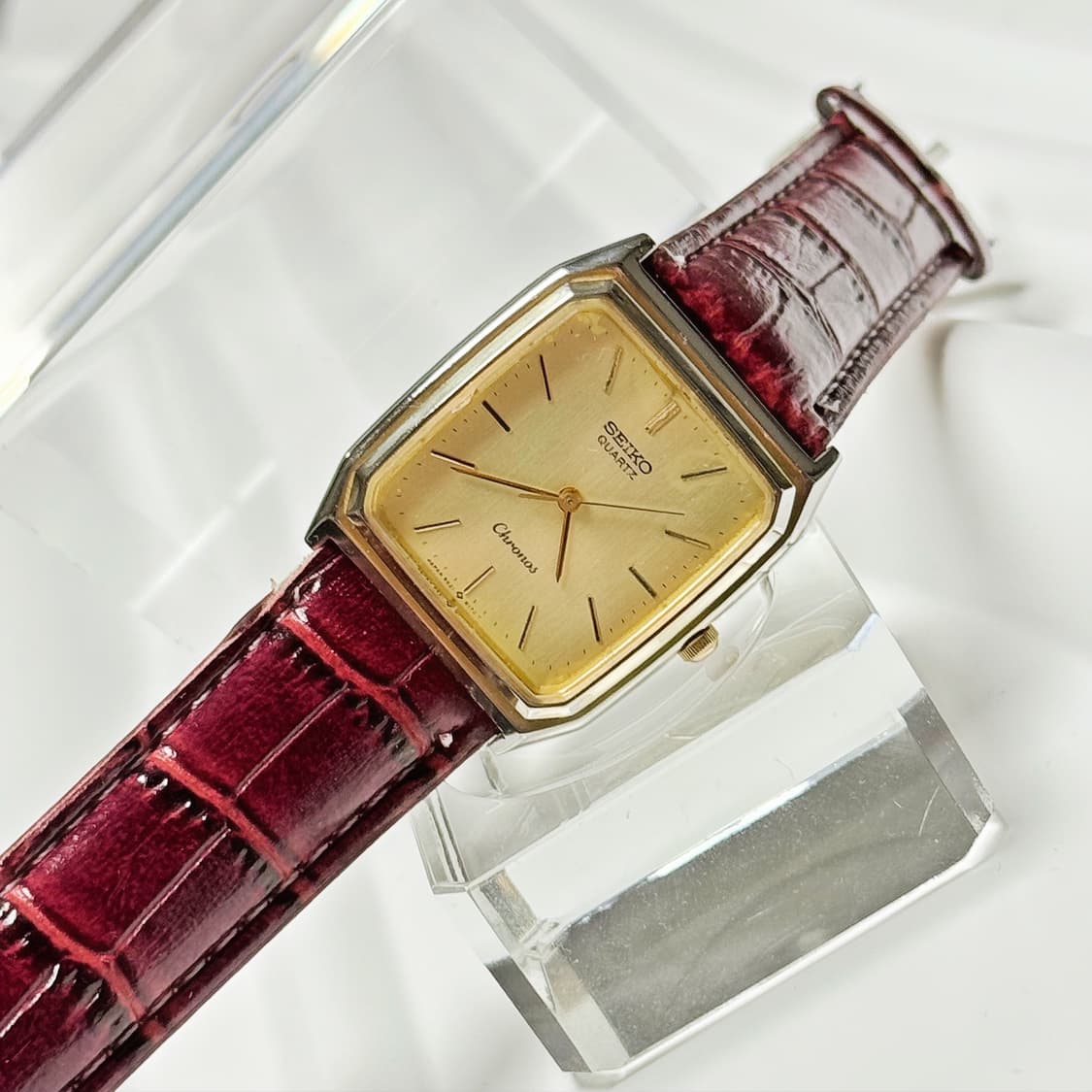 80's90's 세이코 빈티지 크로노스 탱크 워치 상품이미지1