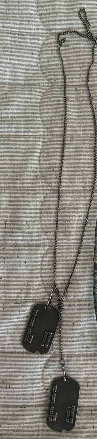 네이버후드 도그택 목걸이 한시간 급처 상품이미지1