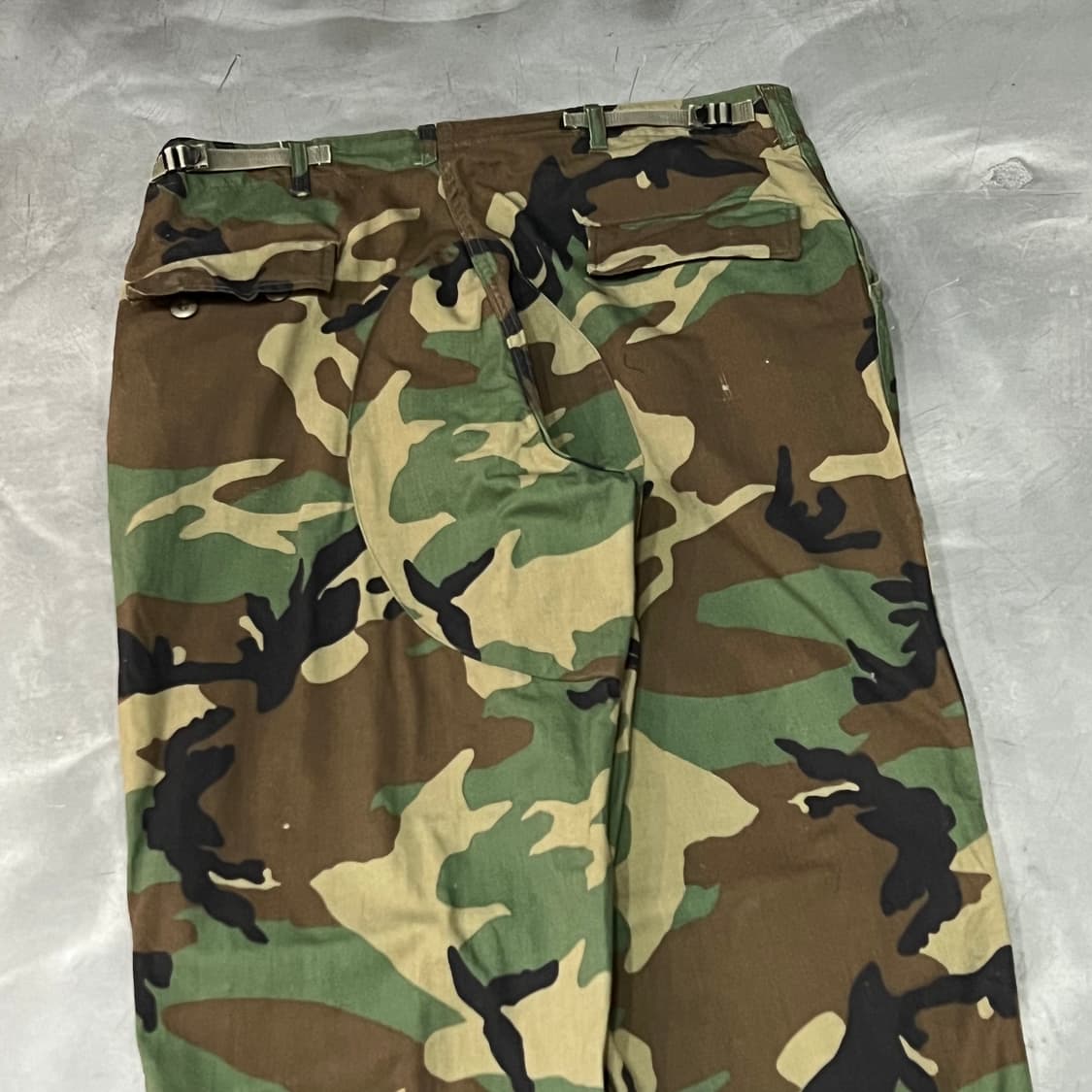  80s 오리지날 우드랜드 카모 트라우저 y15287 상품이미지4