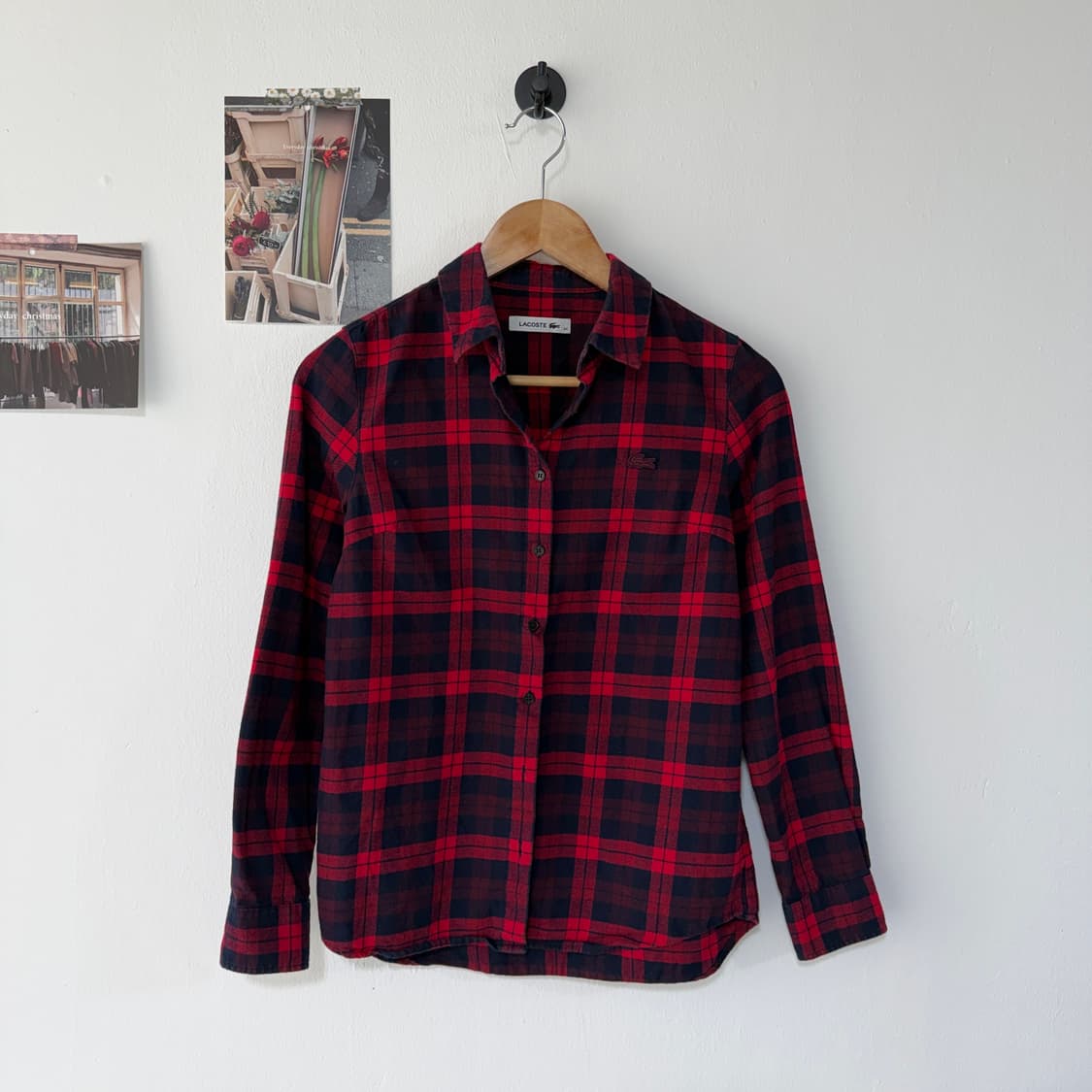 [34] 라코스테 타탄체크 플란넬셔츠 상품이미지1