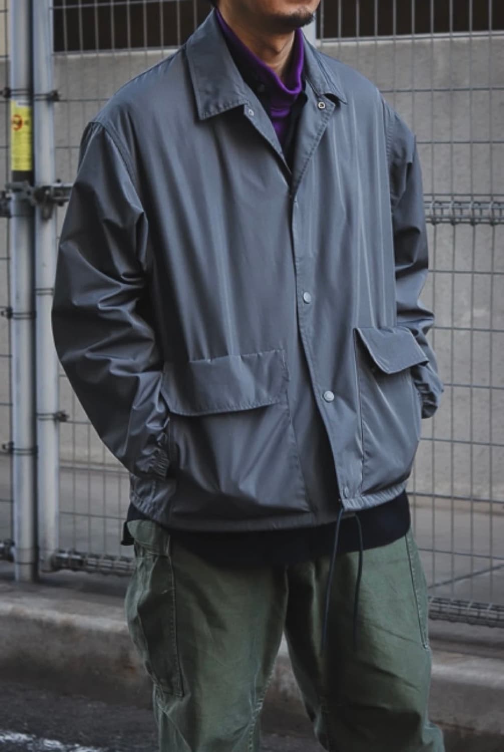 나나미키 노스페이스 퍼플 자켓 25fw 상품이미지1