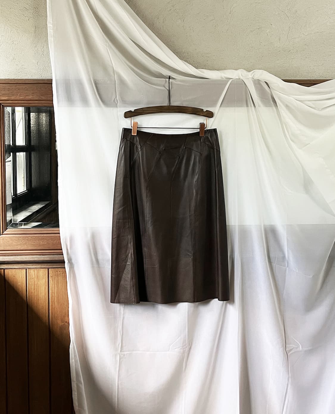 LOEWE lether midi skirt 상품이미지6