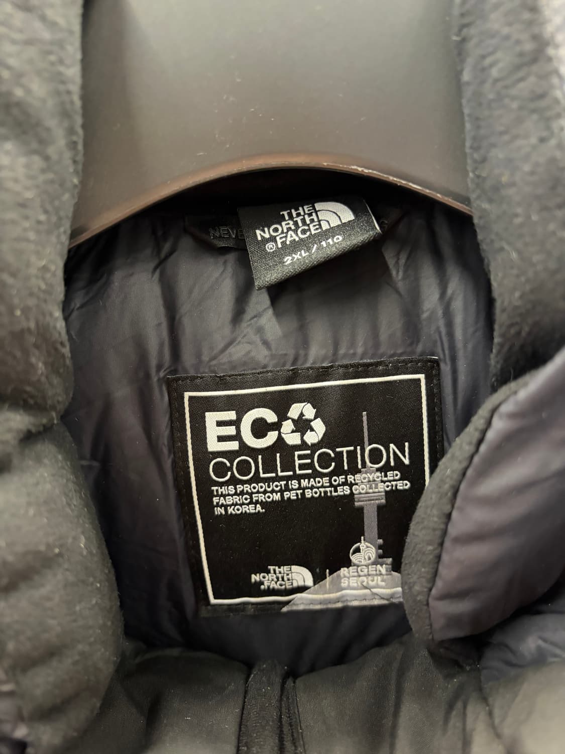 노스페이스 구스다운 패딩 110 상품이미지5