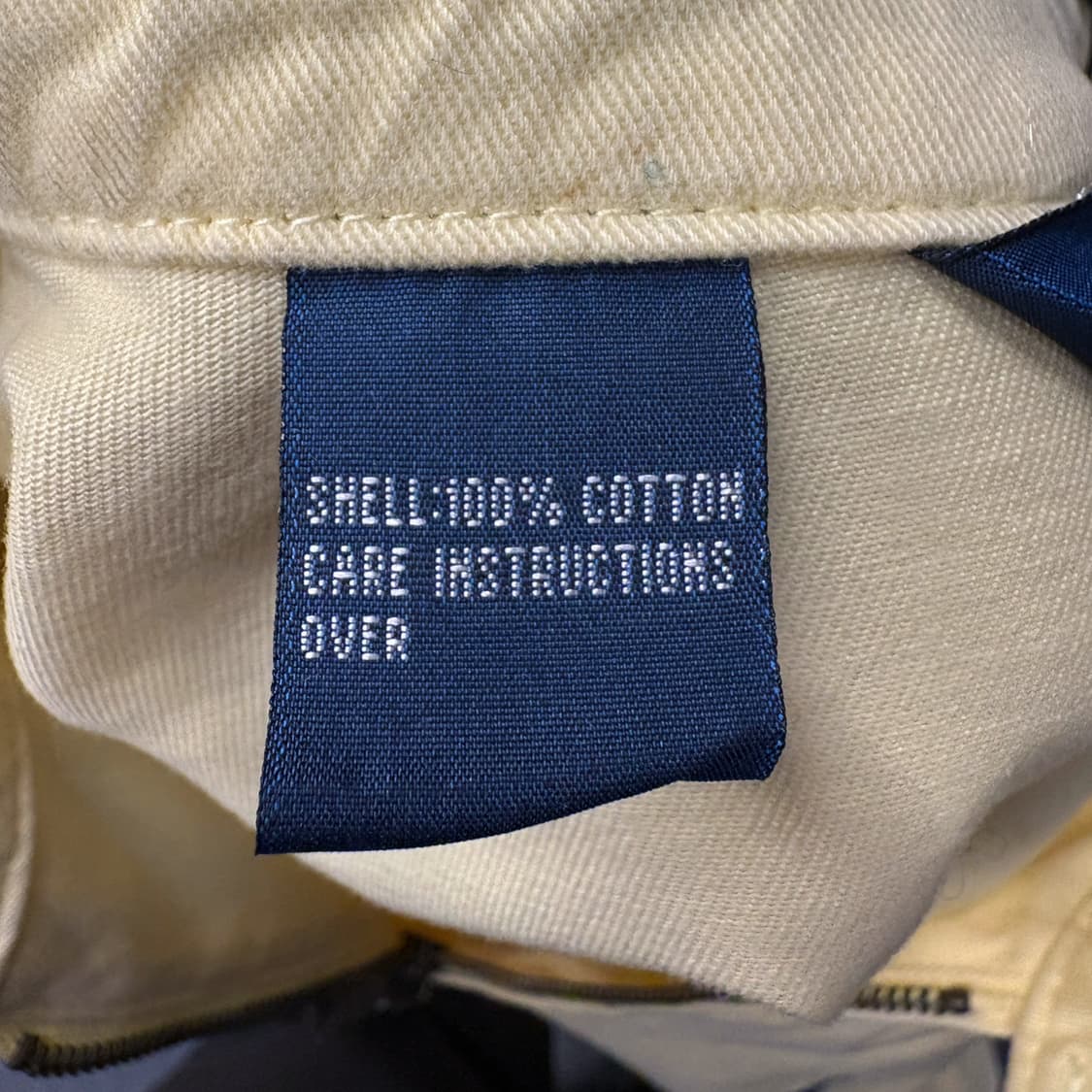 90s 폴로랄프로렌 옐로우 소프트 코튼 스윙탑 자켓 N179 상품이미지9