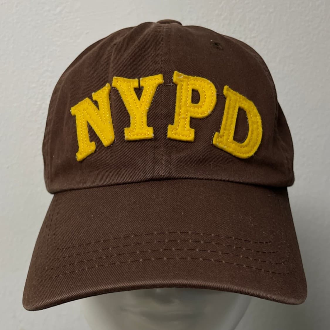 NYPD 뉴욕 경찰국 와펜 패치 빈티지 캡 상품이미지4