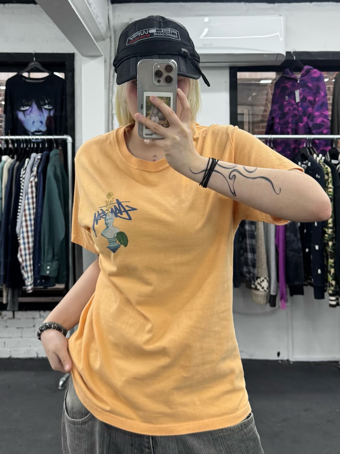 스투시 사이키델리 티셔츠 상품이미지2