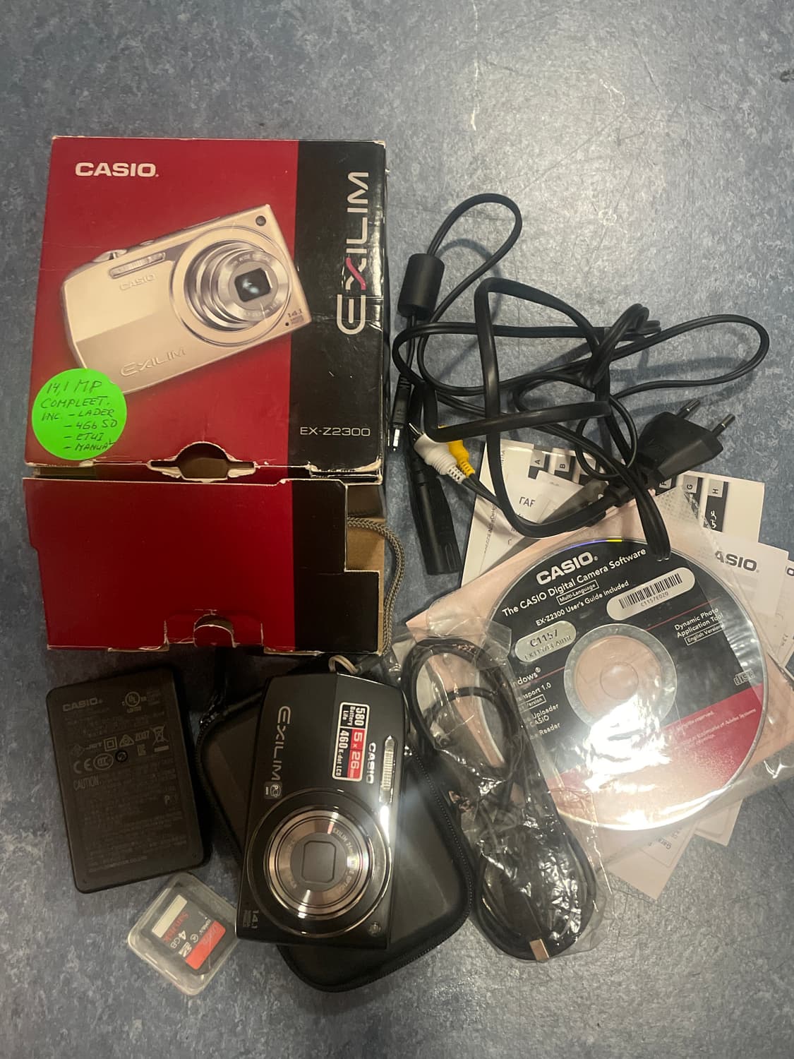 (작례O)카시오 엑슬림z2300 모카나연로제디카 상품이미지1