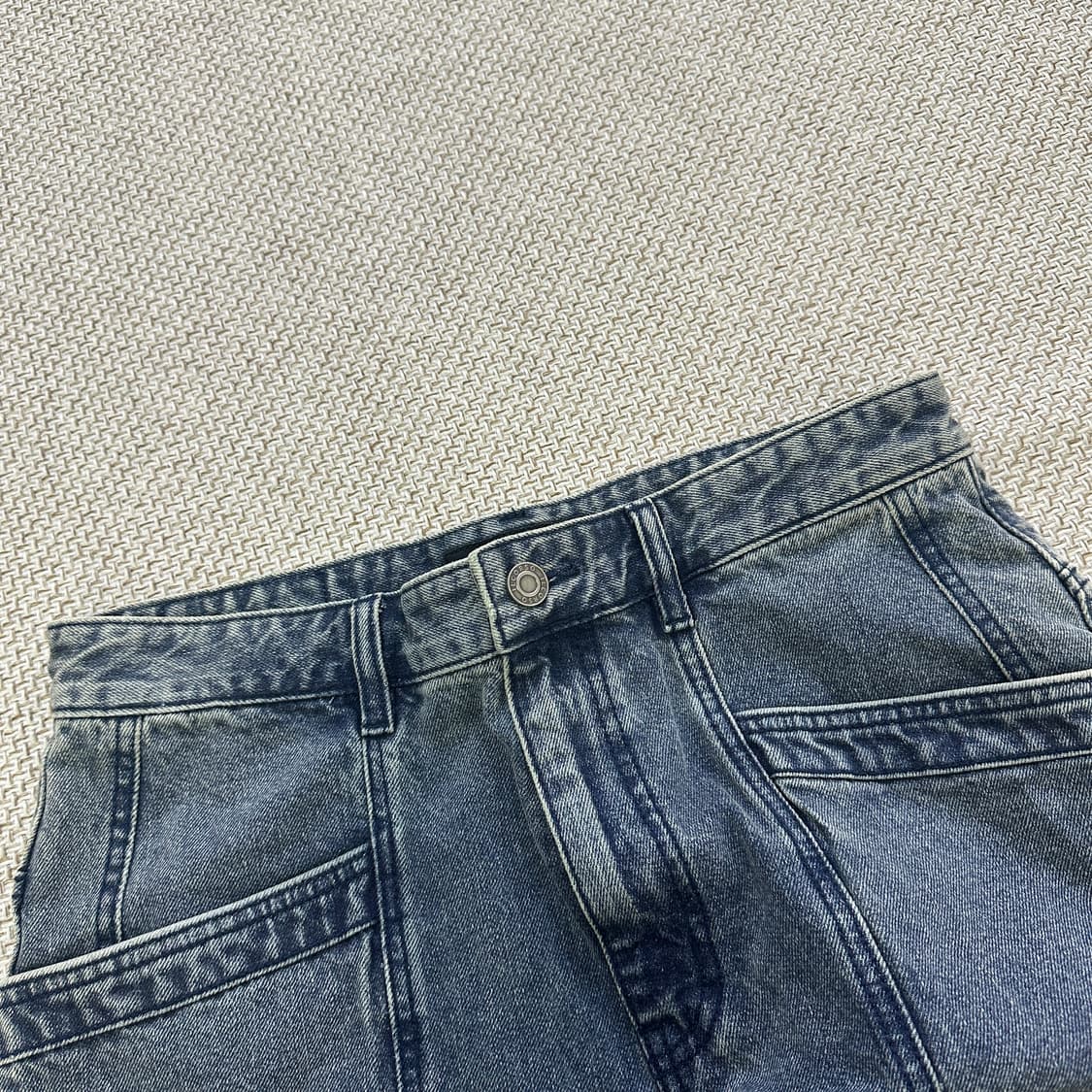 00M 일꼬르소 유틸리니 카고 데님 0421D 상품이미지4