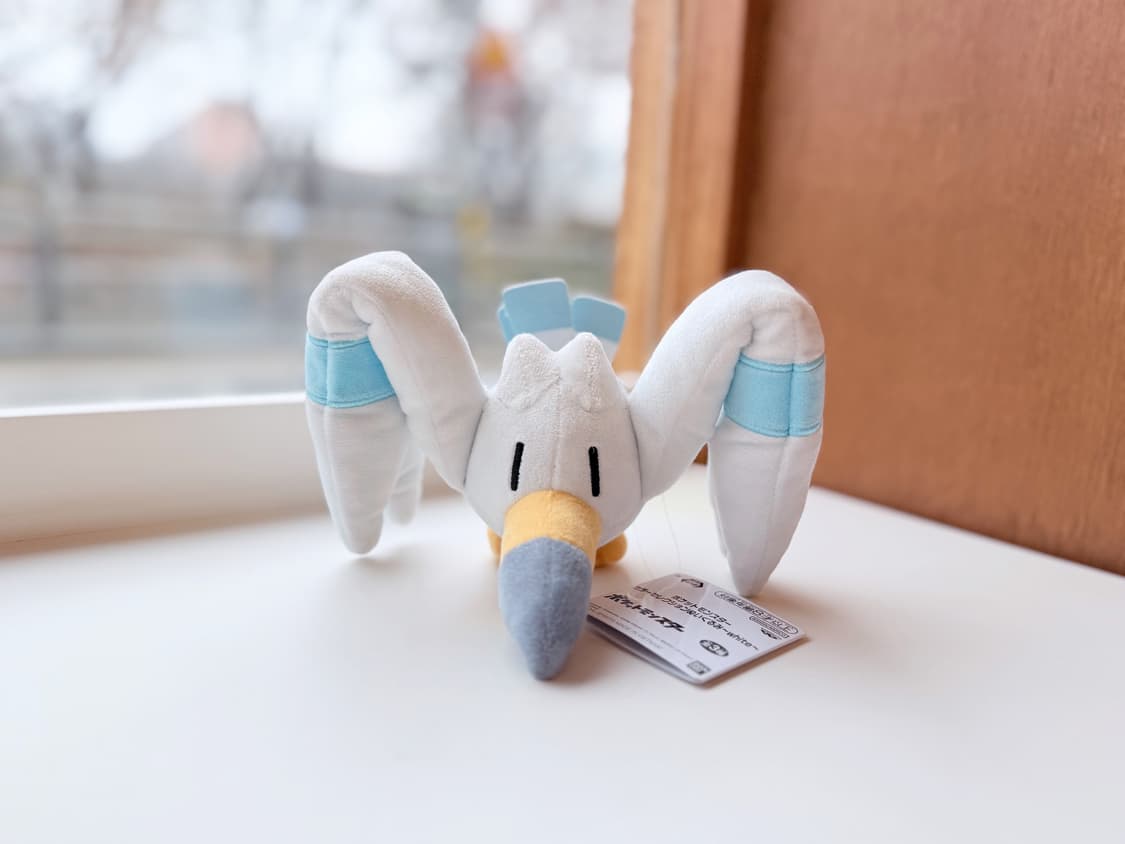 일본 포켓몬 갈모매 캬모메 마스코트 봉제인형 새상품 상품이미지6