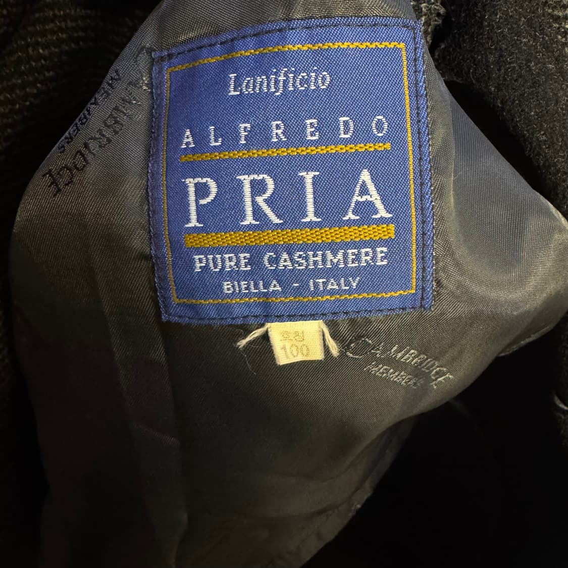 캠버리스브리지 울 코트 상품이미지4