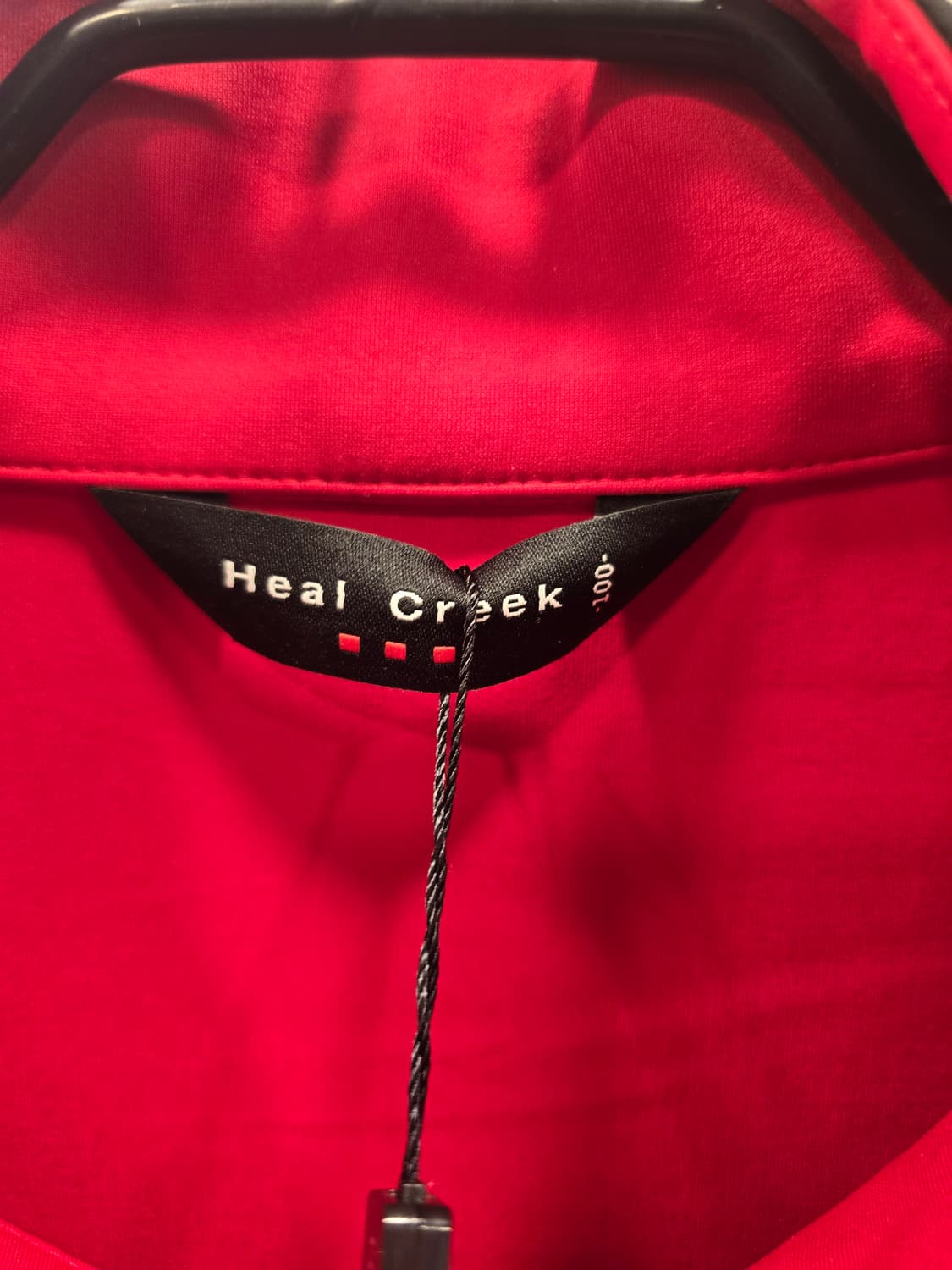 새상품) 힐크릭 골프  남성 집업 자켓 (100) 상품이미지8