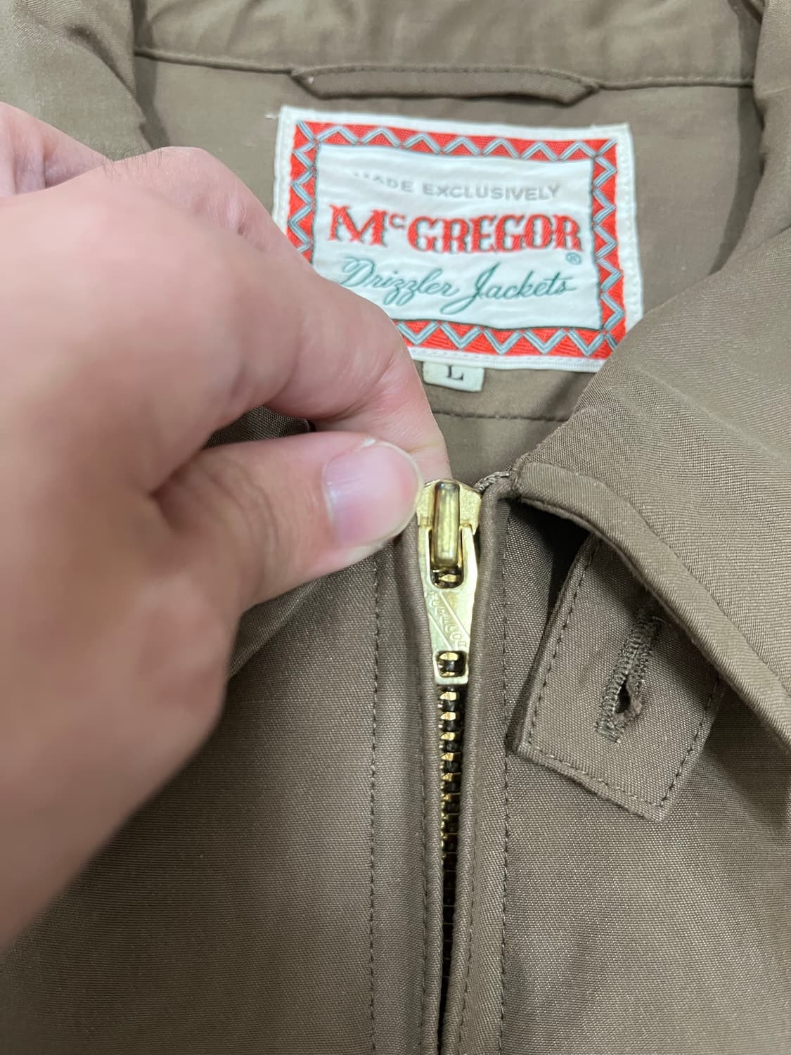 빈티지 맥그리거 드리즐러 자켓 L 상품이미지3