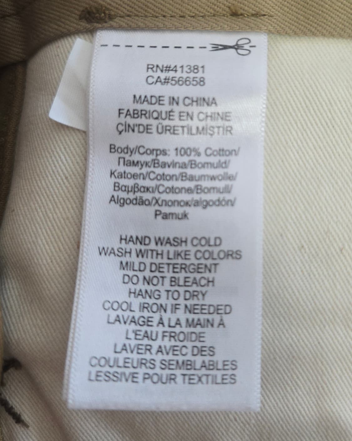 RRL Herringbone Twill Work Pant 상품이미지5