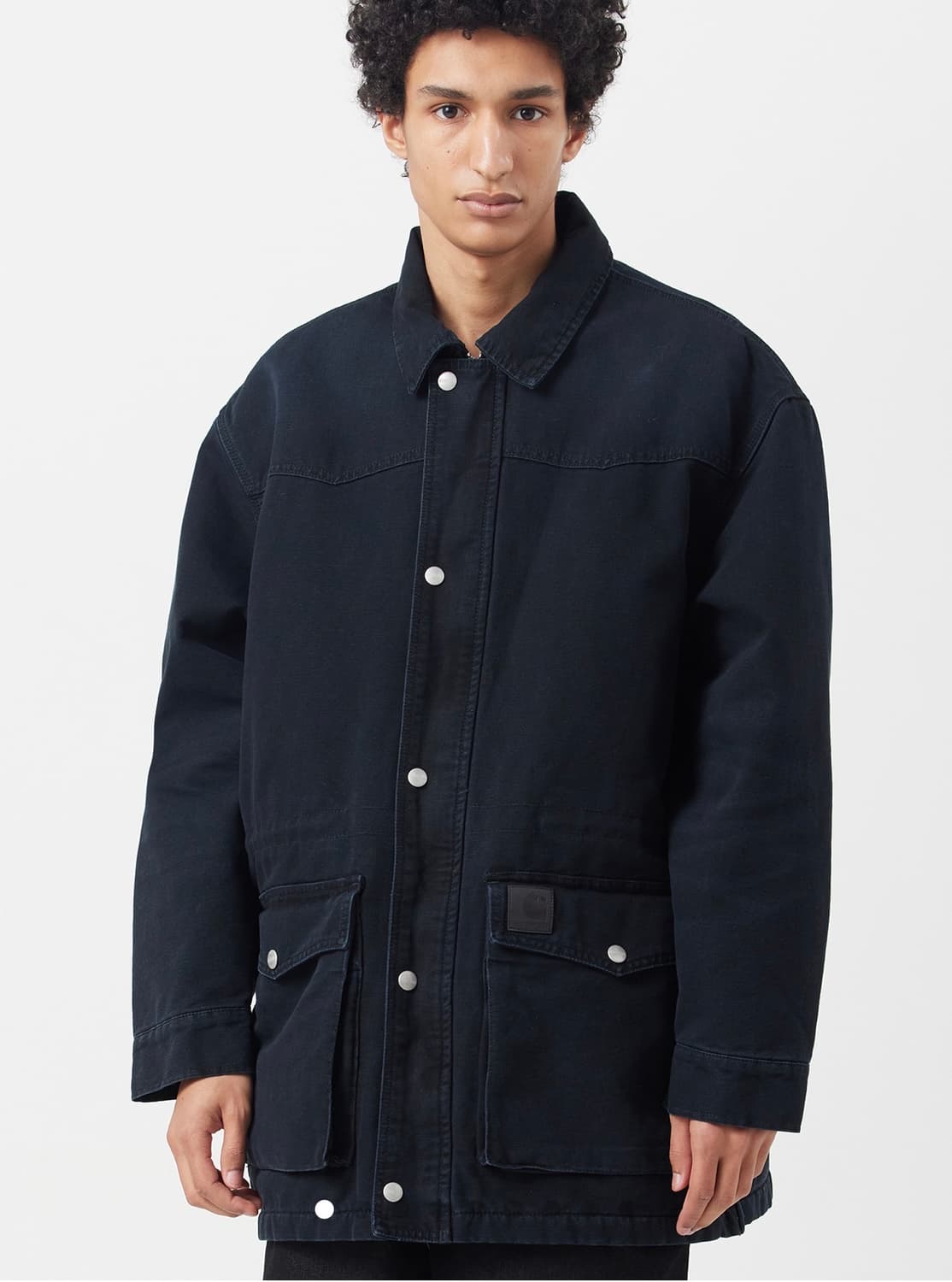 [L] 칼하트 산타 페 코트 블랙 상품이미지1