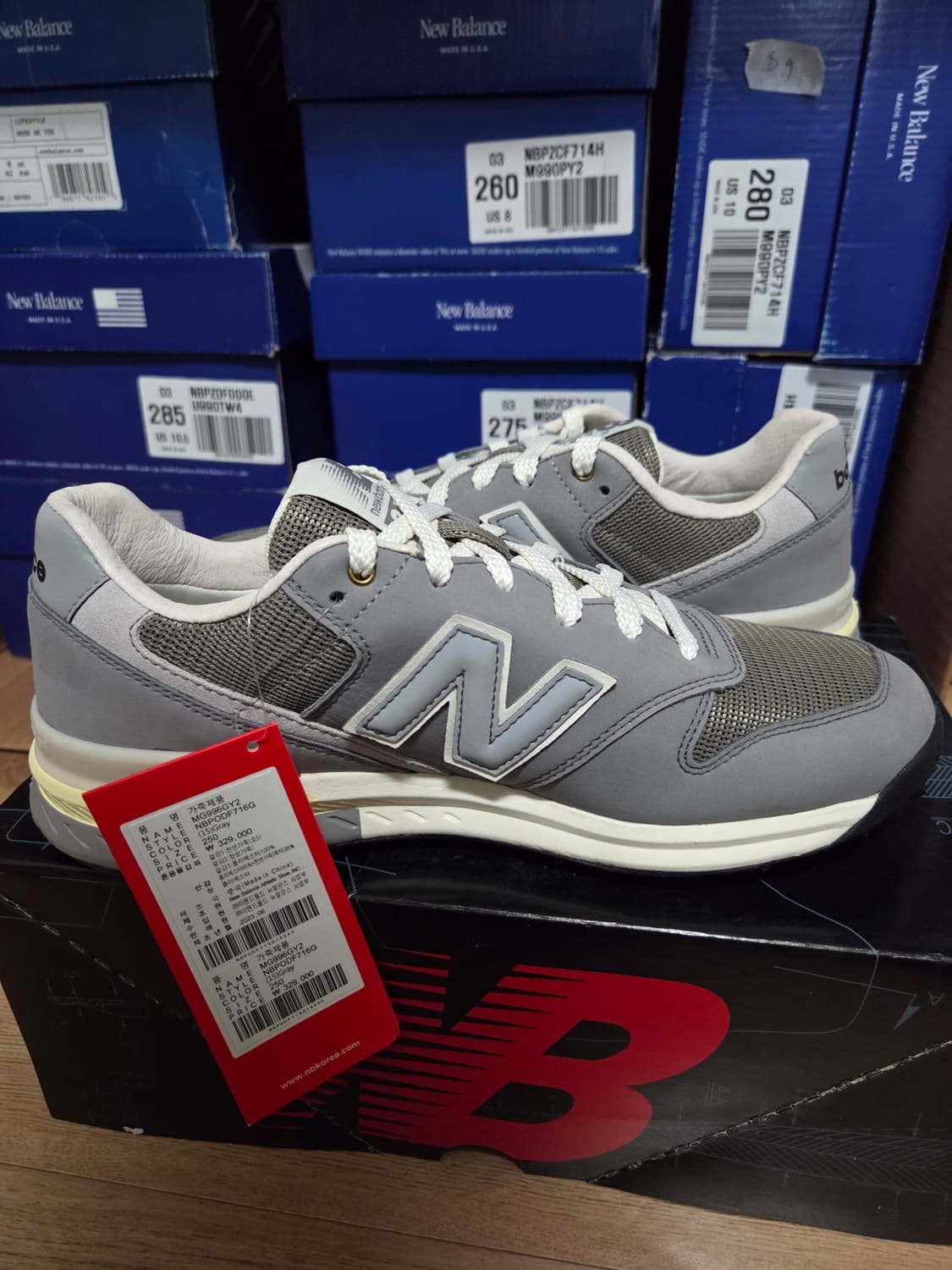 뉴발란스 996 골프 MG996GY2 새상품 상품이미지2