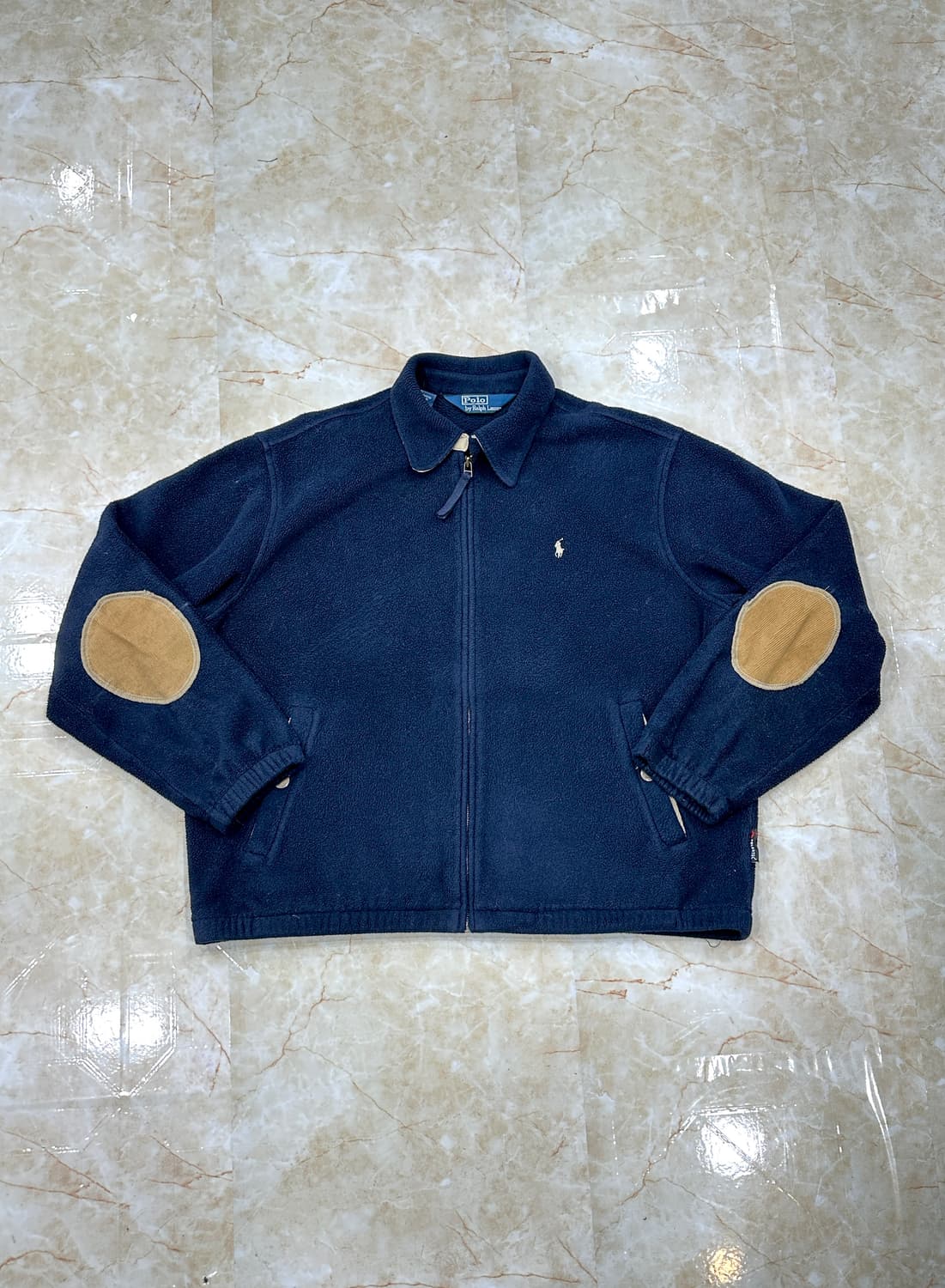 폴로 니트 집업 상품이미지1