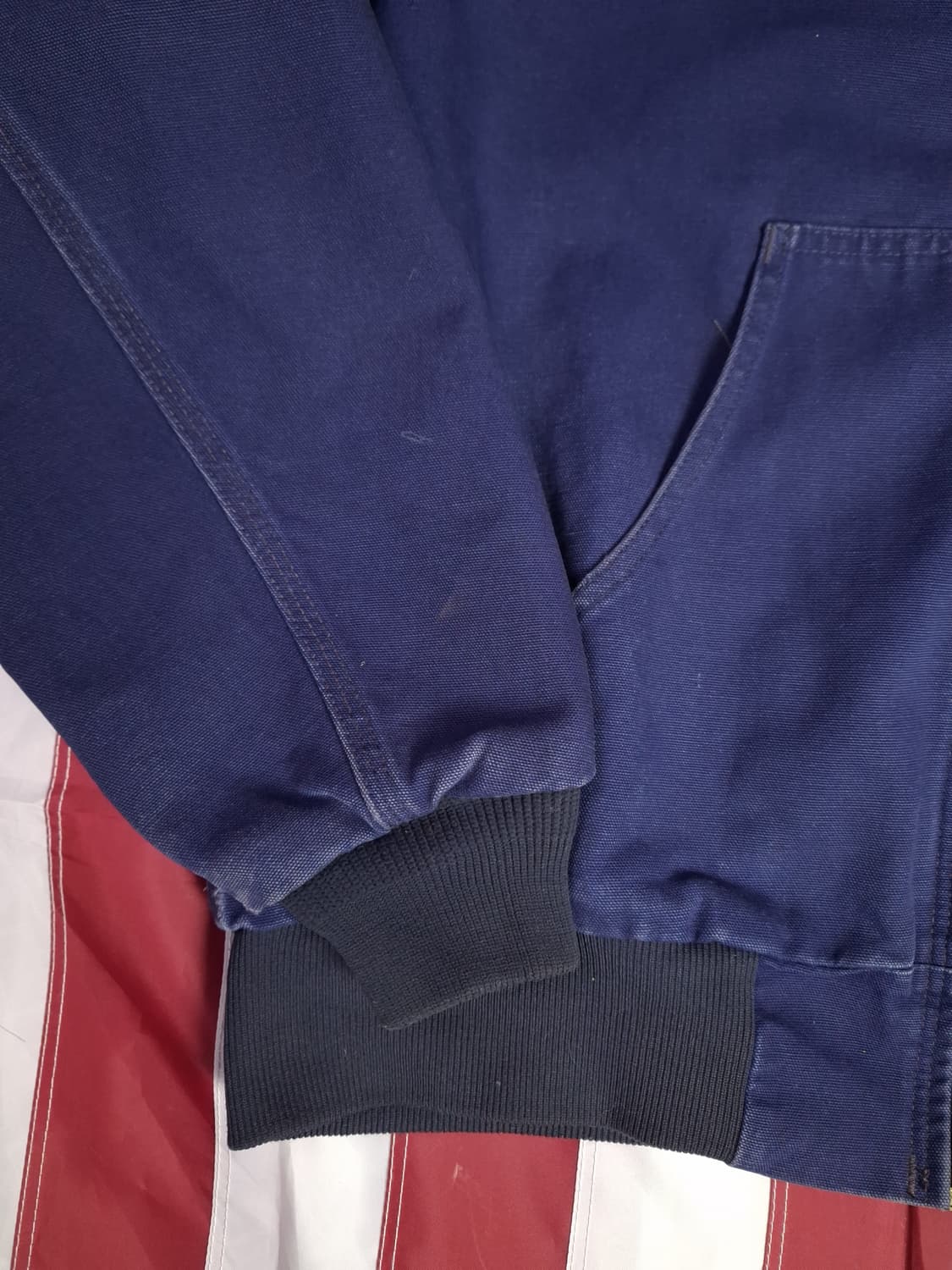 오리지날 구형 미국제조 칼하트 덕액티브 후드자켓 상품이미지5