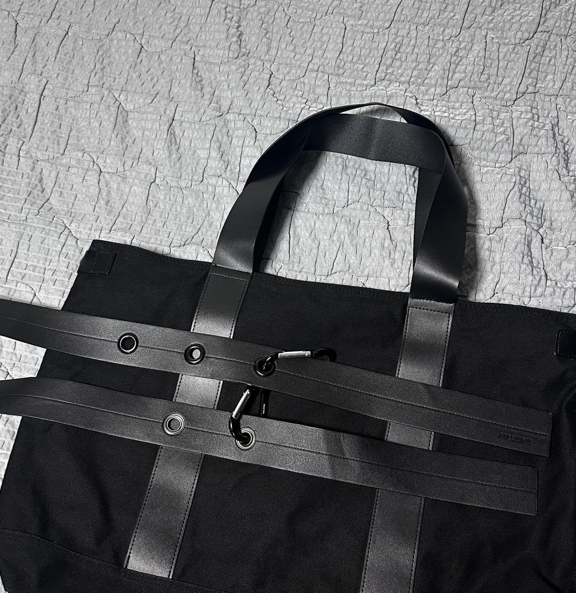 알렌느 블랙 크로스백 토트백 상품이미지5