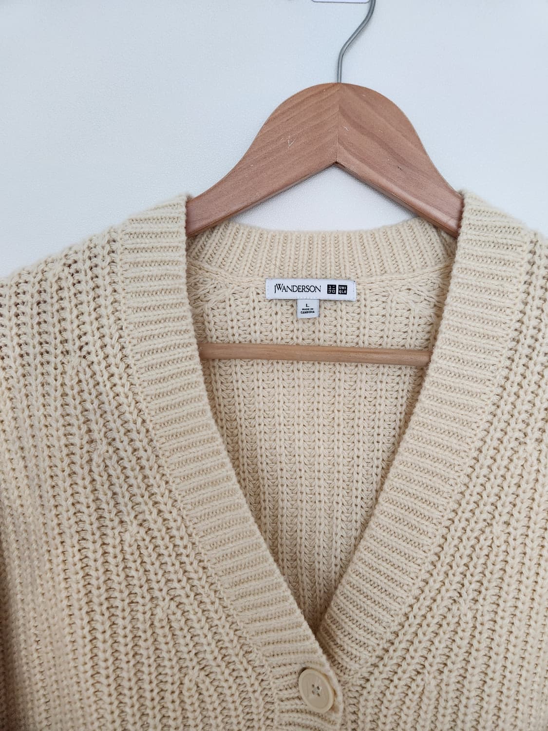 여자 유니클로 x JWANDERSON 오버사이즈 가디건 상품이미지2