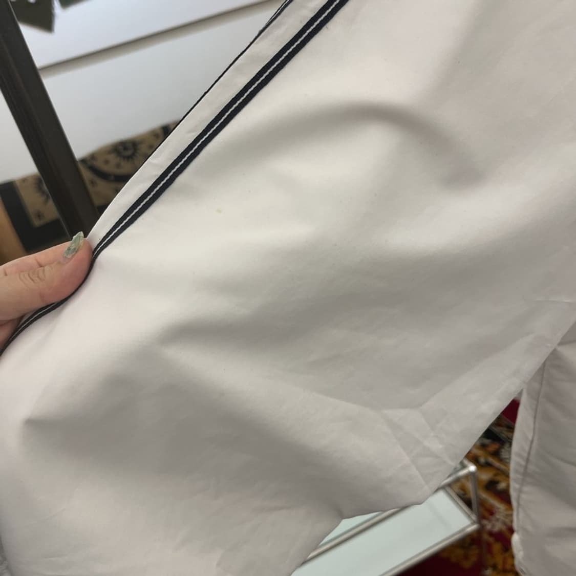 아디다스 올드스쿨 오버핏 윈드브레이커 바람막이 105 C05842 상품이미지10