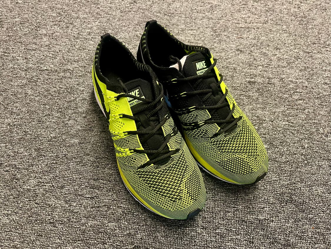 [255] 나이키 플라이니트 트레이너 형광  상품이미지3