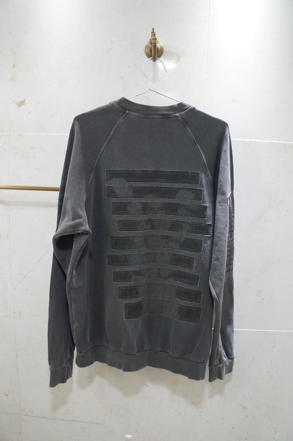 [50] 라프시몬스 AW 2004 Waves 크루넥 상품이미지2