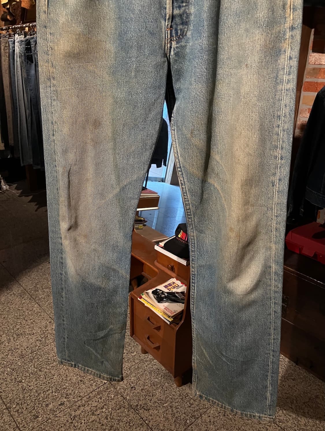 90s USA 빈티지 리바이스 501 데님 팬츠 상품이미지4