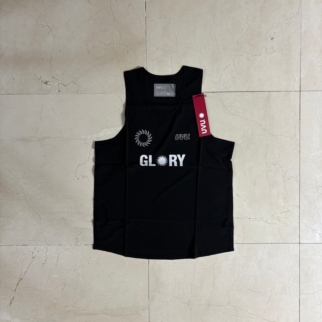 UVU running vest London Marathon Black 상품이미지1