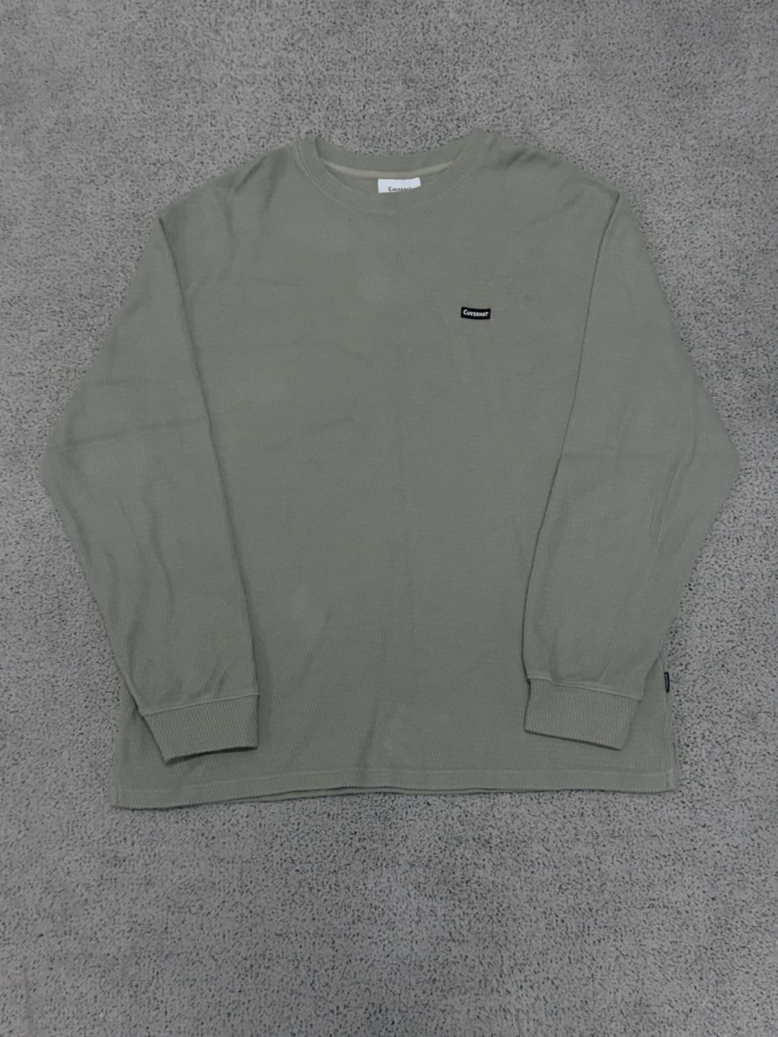 (M) 커버낫 와플 맨투맨 상품이미지1