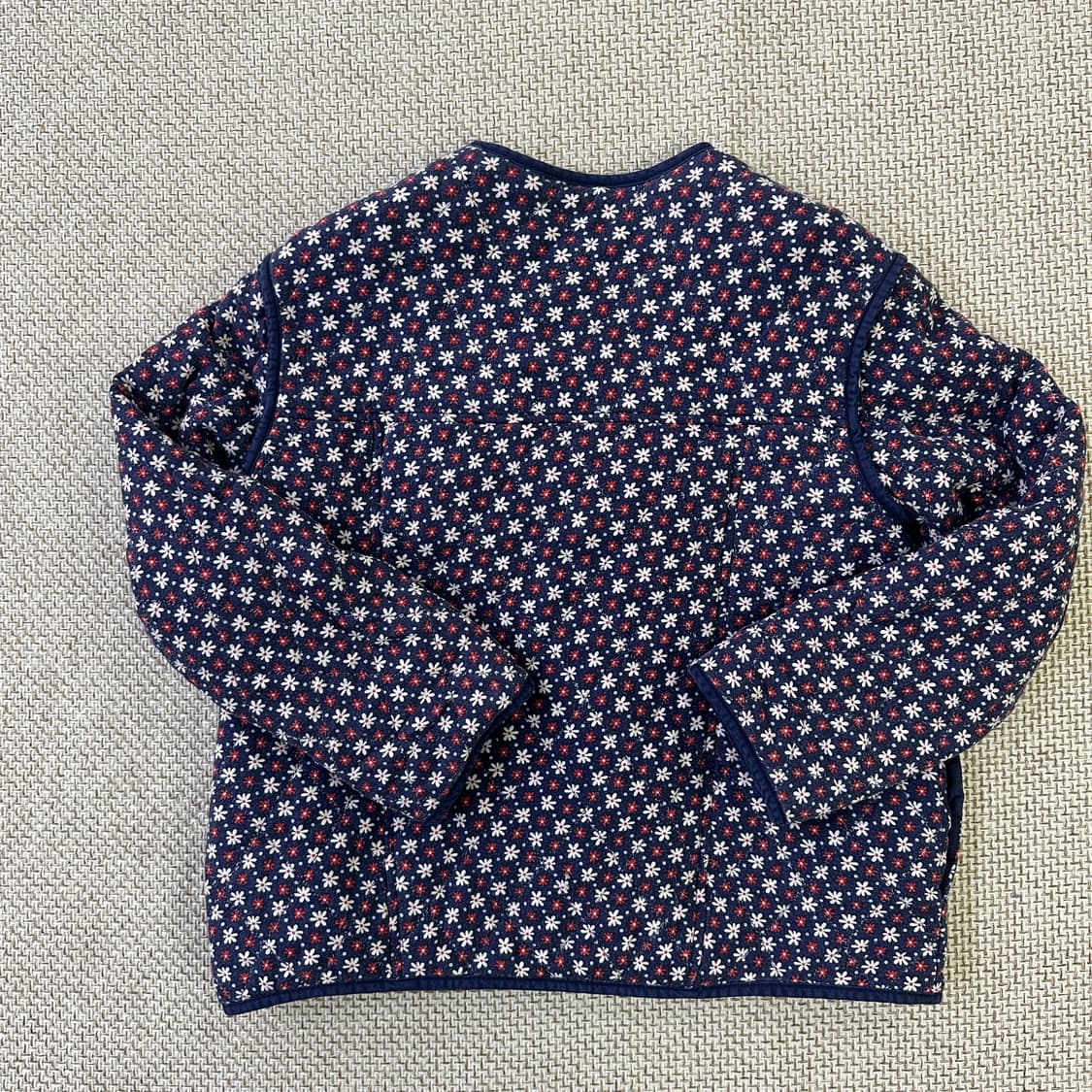 11Y 블루독 꽃무늬 퀄팅 자켓 0421D 상품이미지4