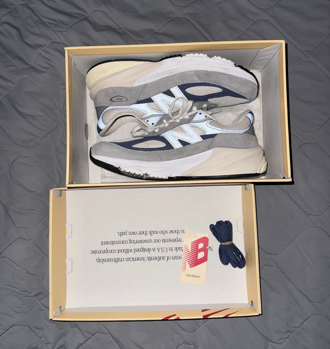 [260]뉴발란스 990v6 메이드 인 USA 그레이 스웨이드 상품이미지1