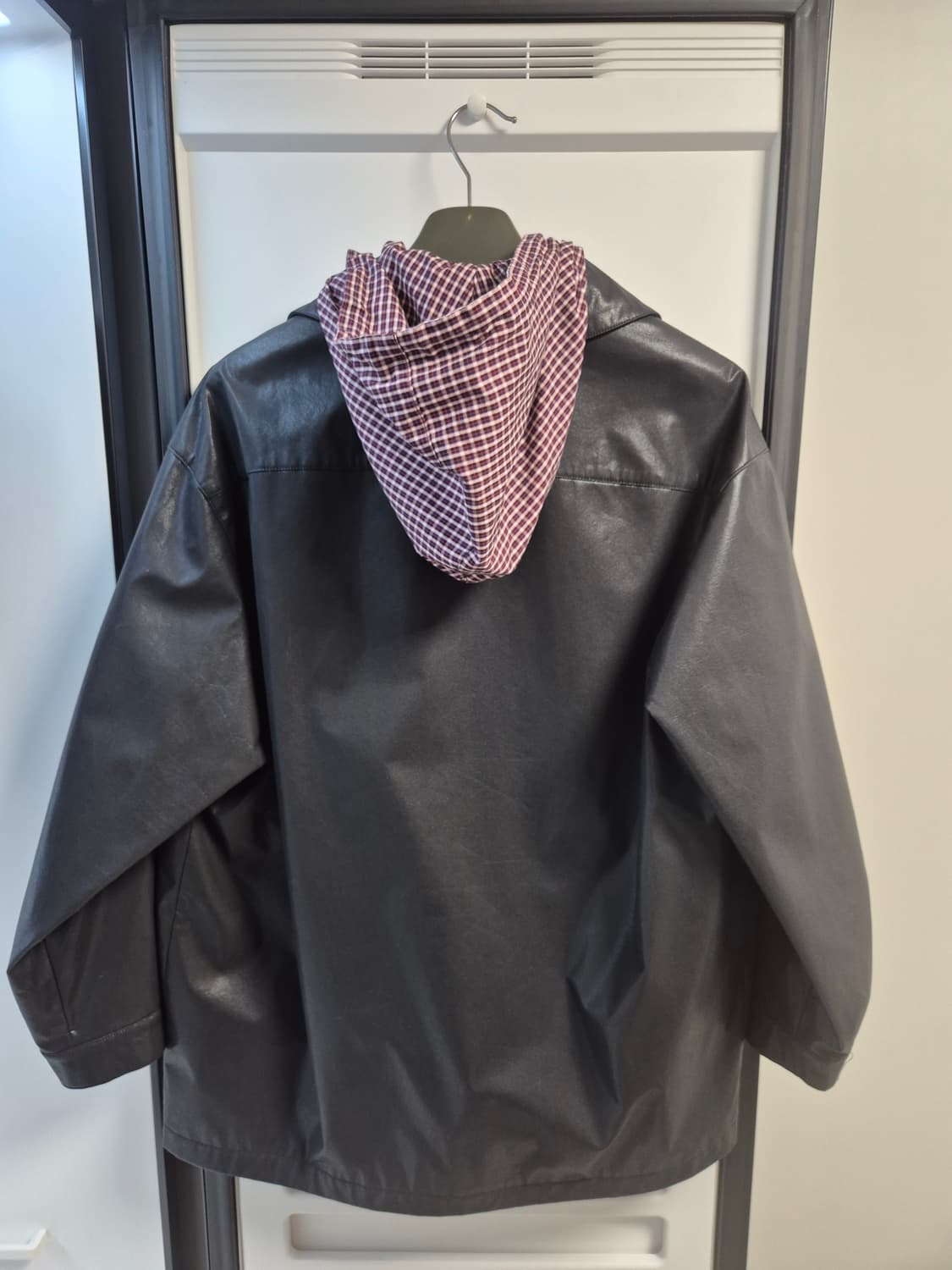 애프터프레이 코티드 후드 코트 블랙 M 상품이미지2