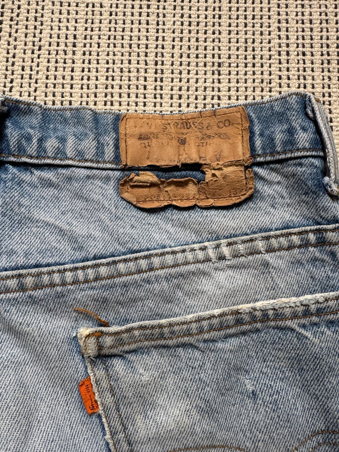 80s 리바이스 517 데님팬츠 상품이미지9