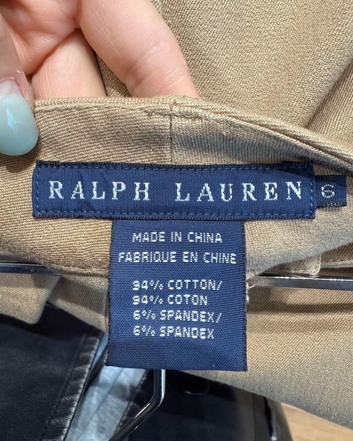 폴로 랄프로렌 브라운 스웨이드 패치 팬츠  상품이미지8