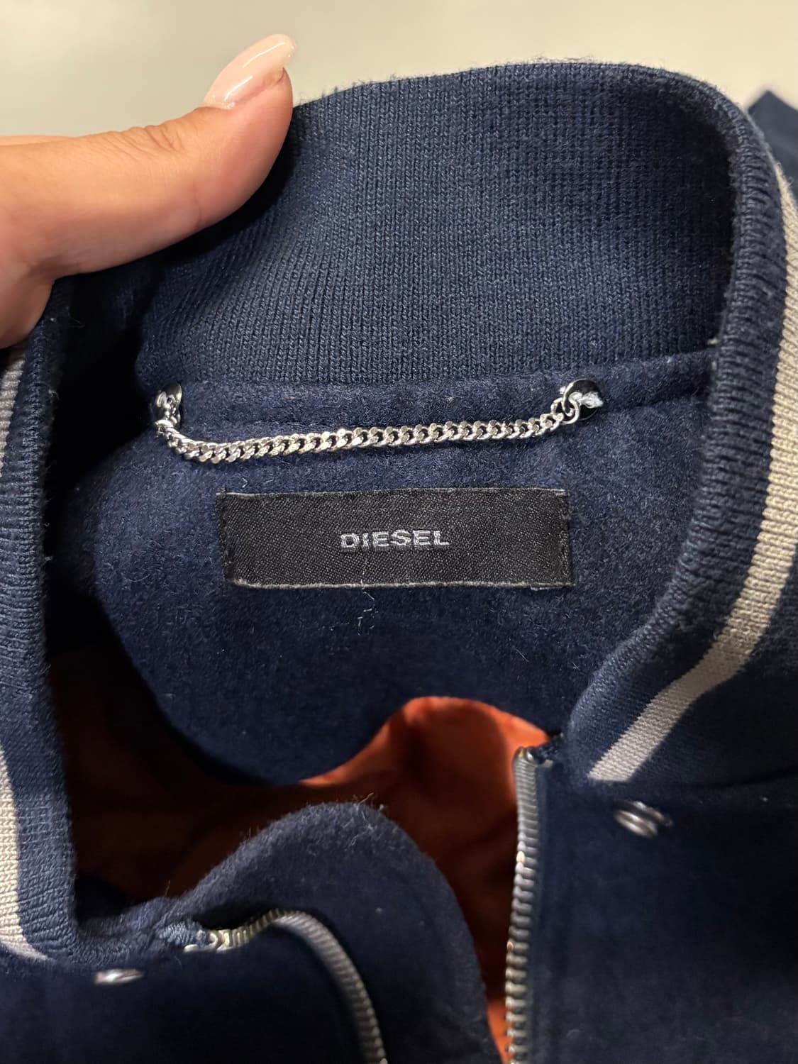 DIESEL wool denim varsity jacket  상품이미지7