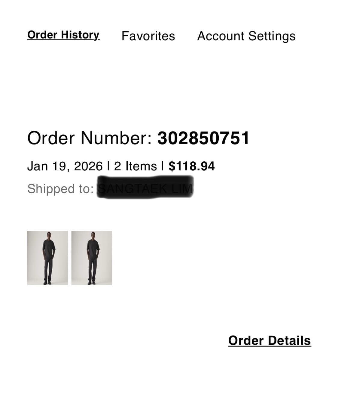 리바이스 501 오리지널 진 29x30(새상품) 상품이미지10