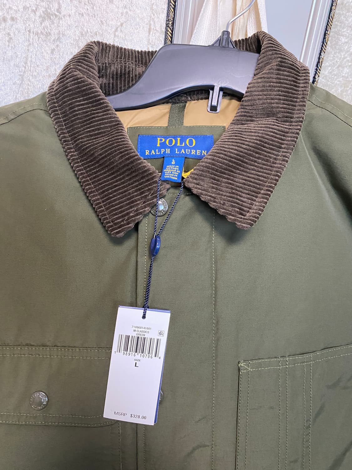 폴로 엘스던 자켓 카키 L 사이즈 새제품 상품이미지1