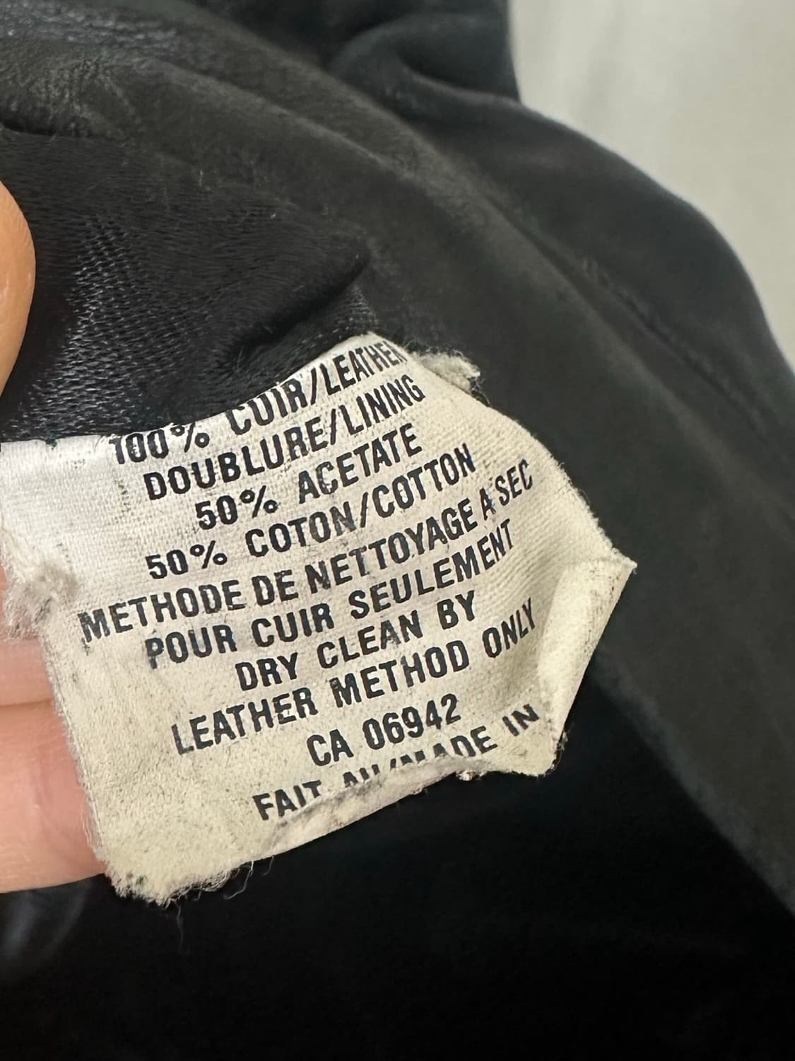 Kimbiki 프린팅 가죽자켓 상품이미지4