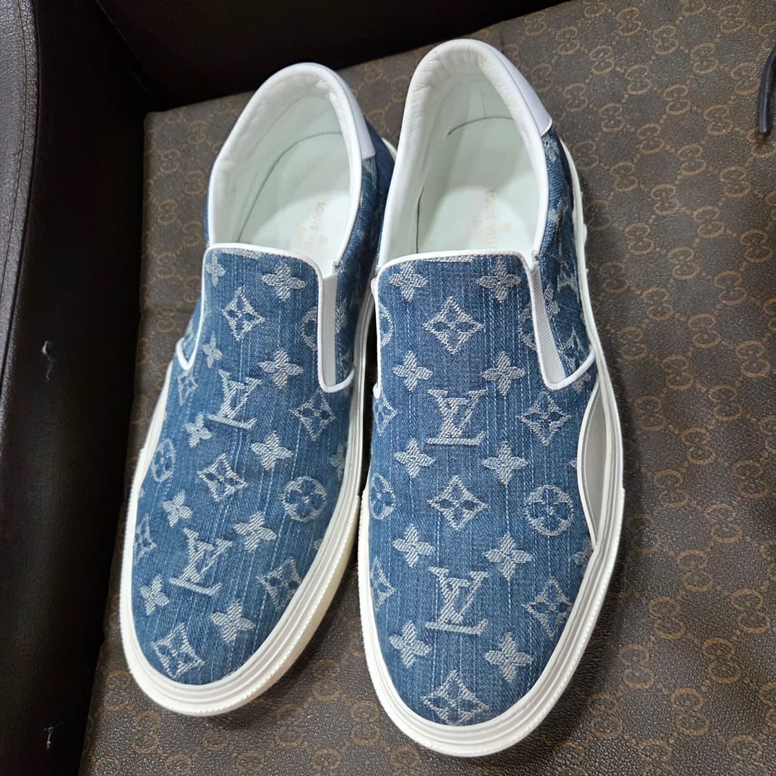 루이비통 데님 슬립온 상품이미지1