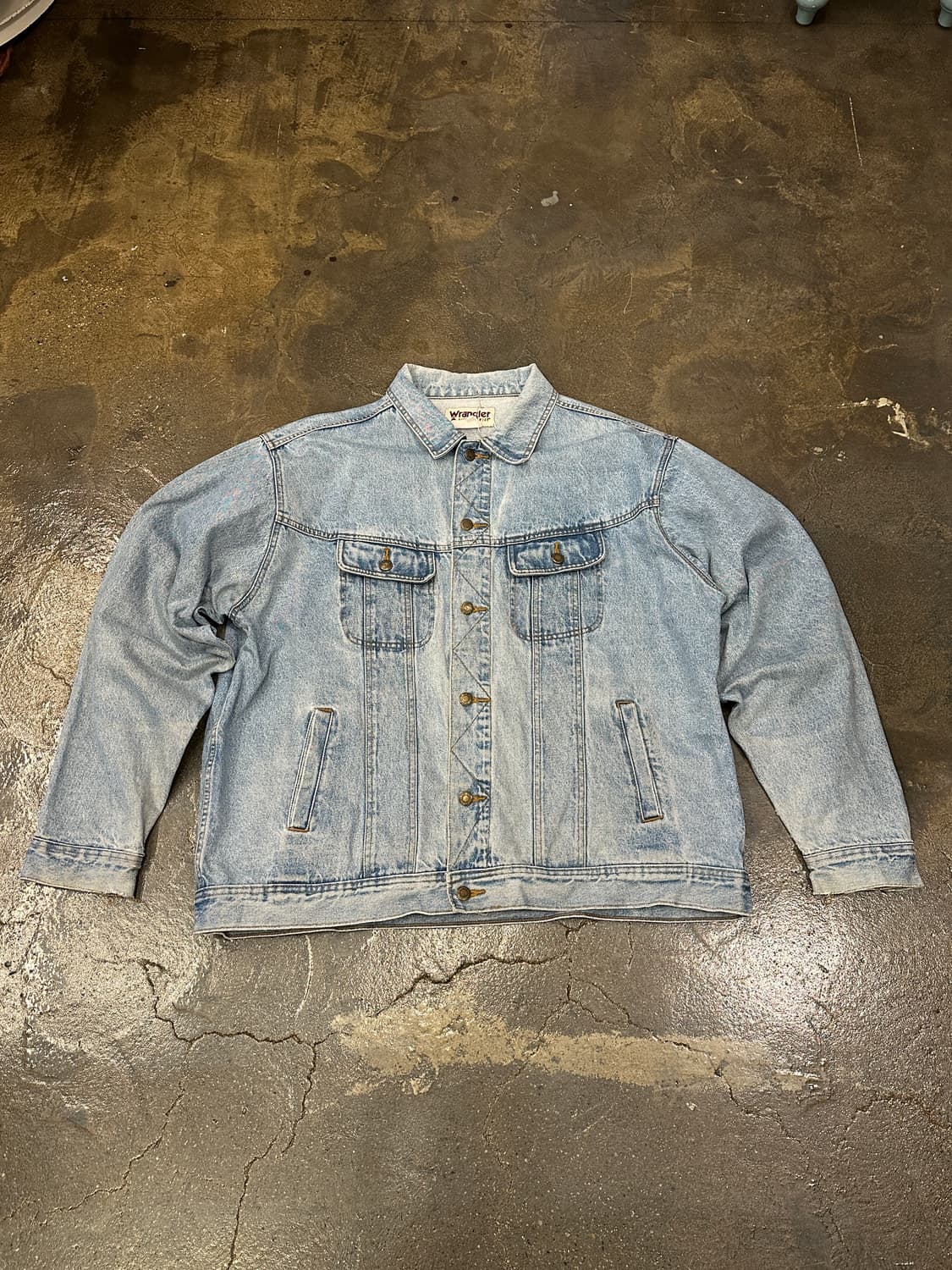 WRANGLER 랭글러 데님 트러커 자켓 XL 상품이미지1